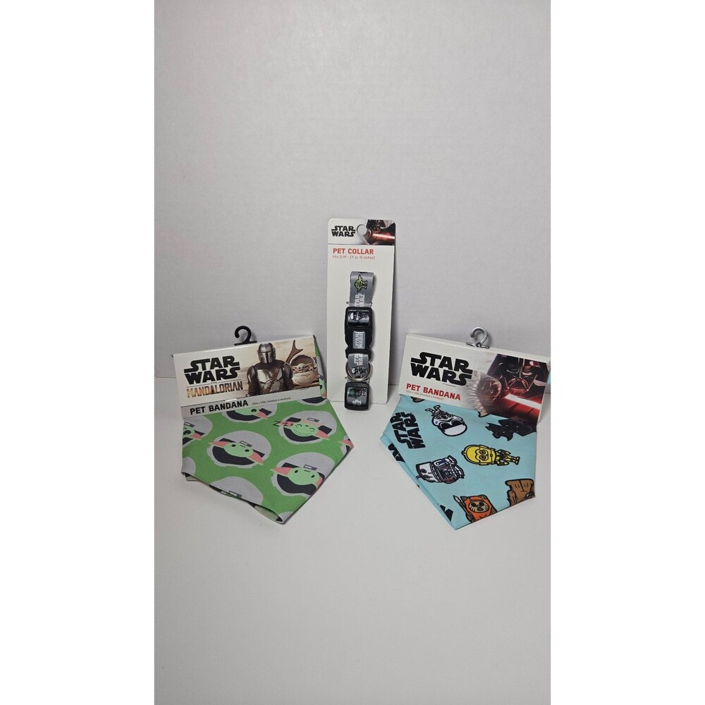 Star Wars Dog Collar and 2 Bandanas